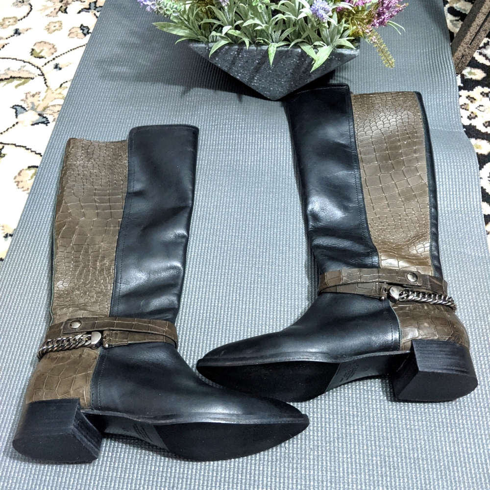 NAPOLEONI Knee High Leather 🥾 Boots🥾